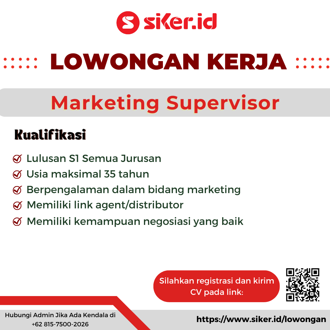 Marketing Supervisor - PT Bisnis Rakyat Indonesia